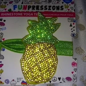 Beautiful Rhinestone yoga Tie